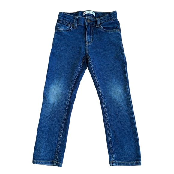 Levi’s Performance 511 Slim Blue Denim Jeans Boys Size 5 Reg - Picture 1 of 6